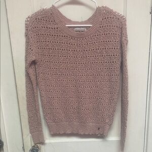 Women's Pink Knit Sweater